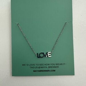 Silver 'LOVE' Bracelet